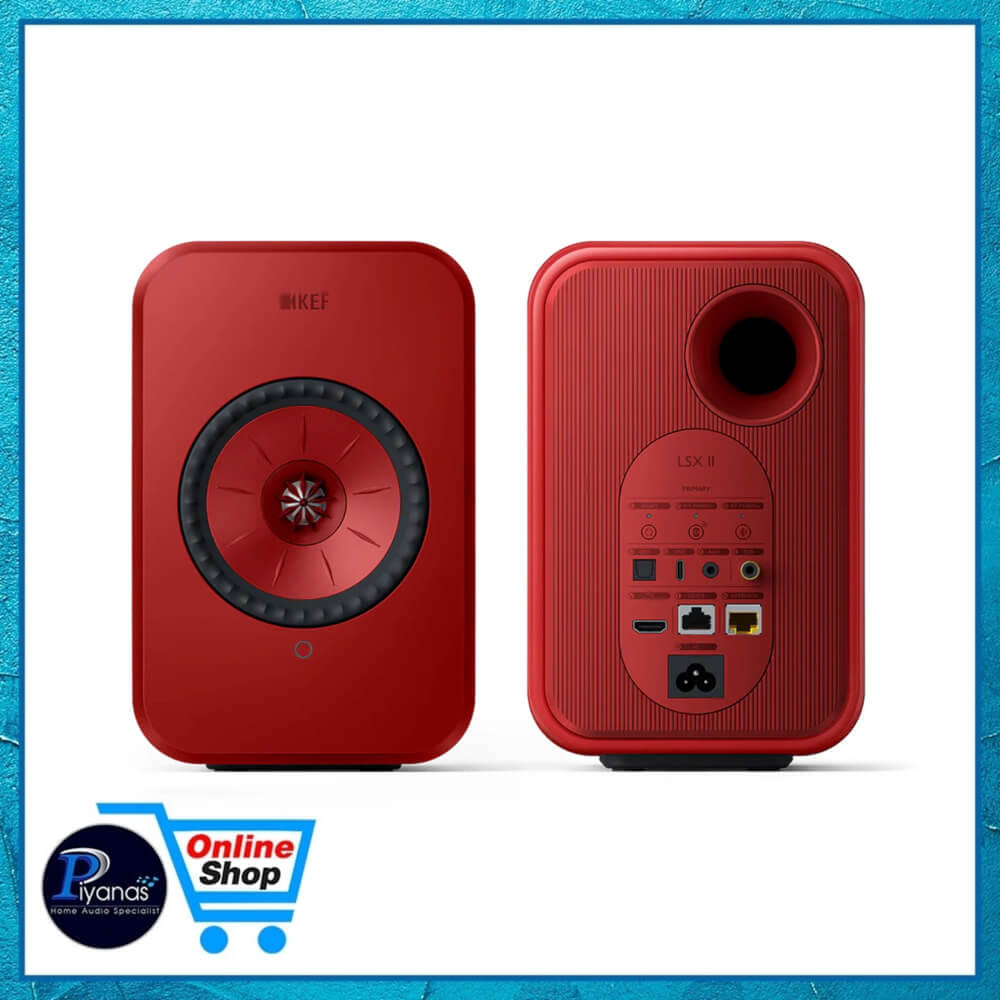 ลำโพง KEF : LS-X II (LAVA RED)_1